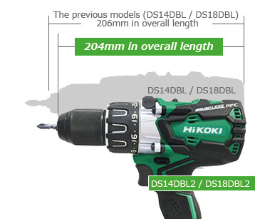 Compact at 204mm